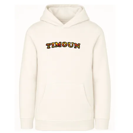 Lettrage seul - Enfant - Sweat à capuche