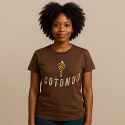 Tee-shirt Adulte Unisex adinkras poitrine